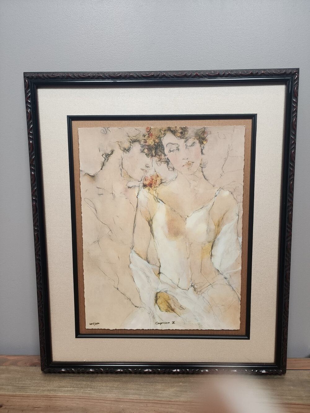Gary Benfield “Capriccio 2” Limited 402/650 Framed 19"x22"